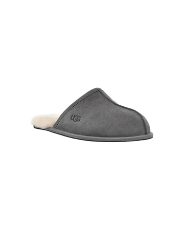 UGG 1101111 Dark Grey Scuff Men's Slippers myselflingerie.com